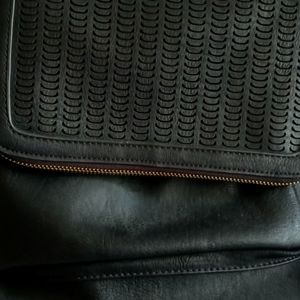 ANTIK KRAFT LEATHER BACKPACK BLACK